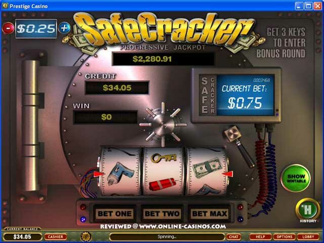 Prestige casino slots